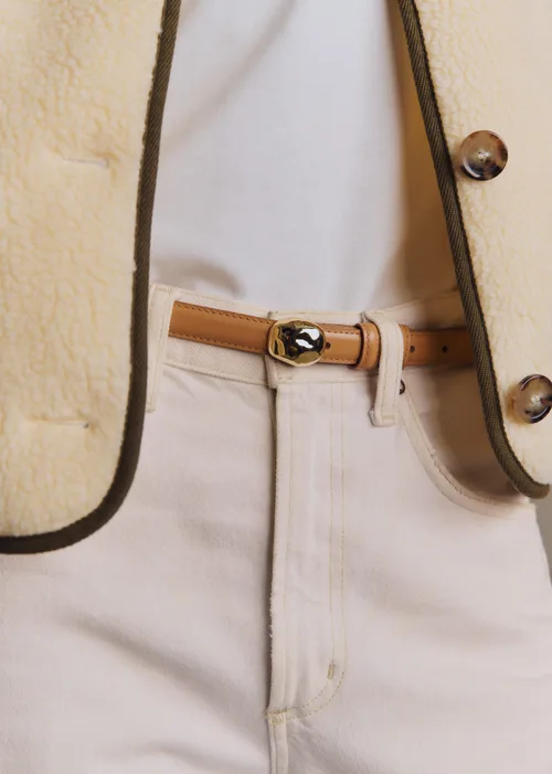 Ceinture Lisa - Miel Lisse — image 3