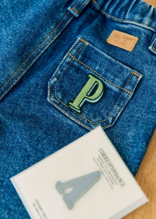 Pantalon Gaby - Bleu Denim Délavé — image 7