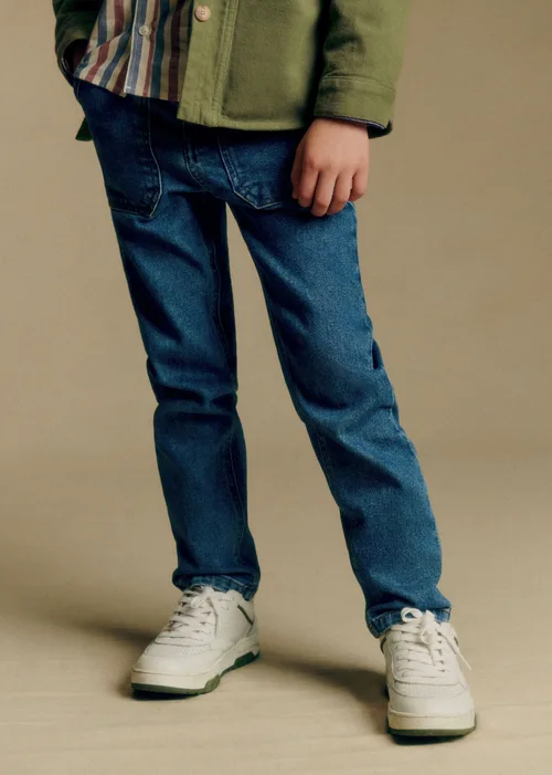 Bleu Denim Delave