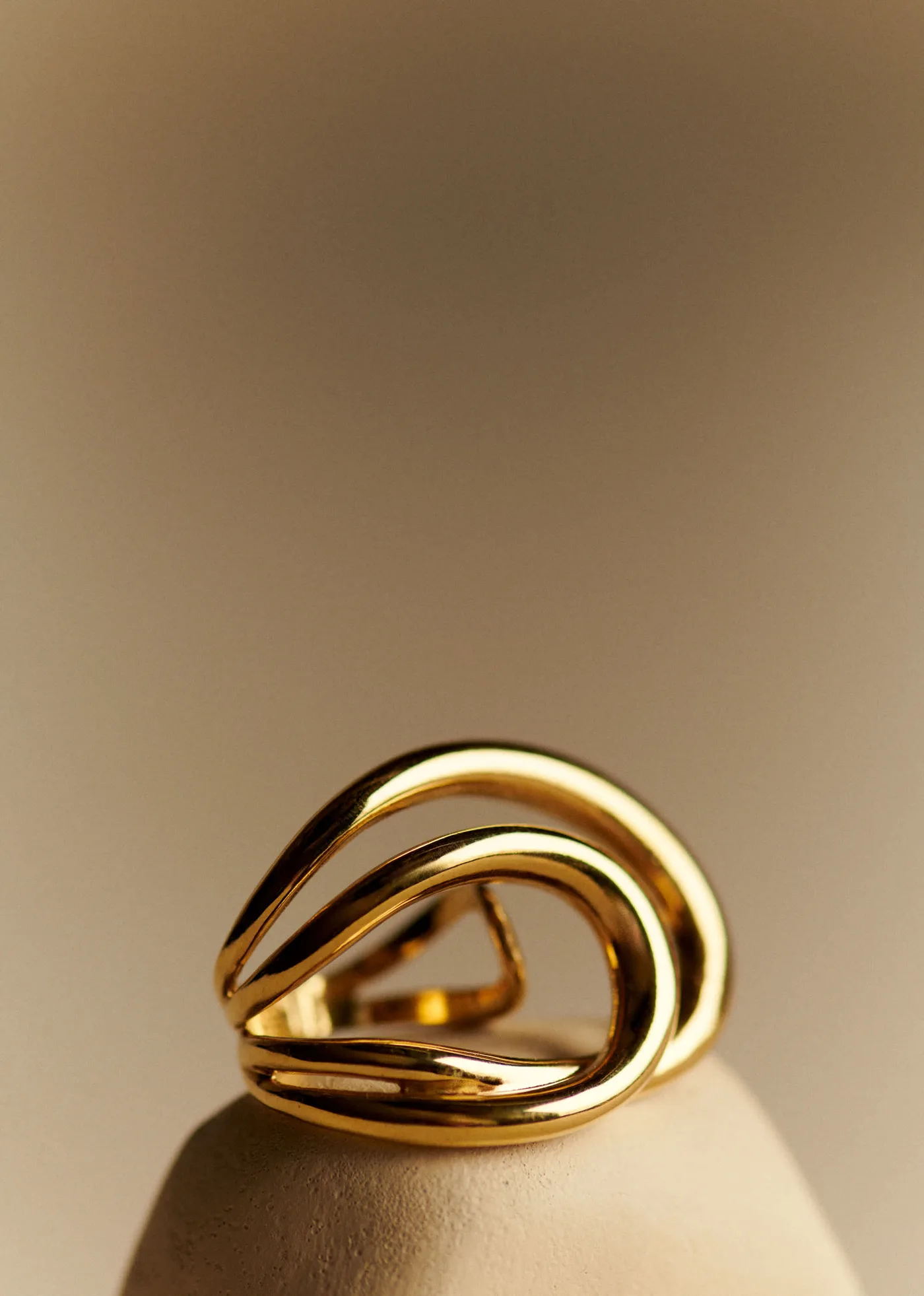 Bague Gina - Doré