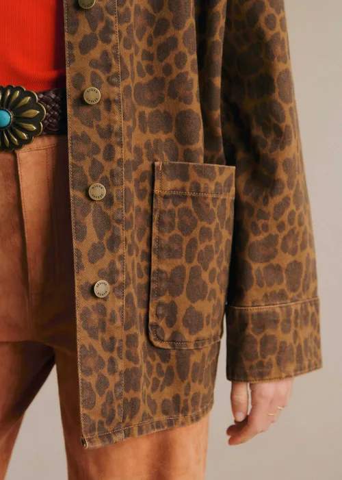 Veste Gabin - Imprimé Léopard — image 3