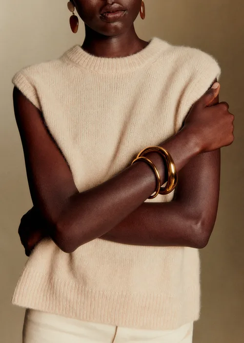 Set de bracelets François - Doré — image 3