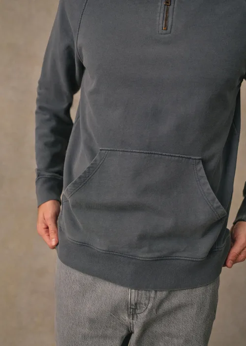 Sweatshirt Harlin - Bleu Acier Délavé — image 4