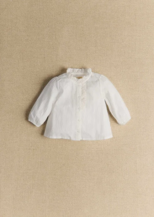 Chemise Chlo - Dobby Blanc