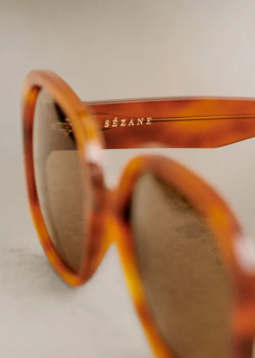 Lunettes de soleil Georgia - Marron écaille — image 6