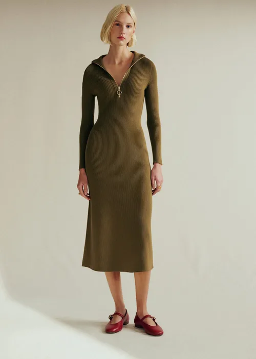 Robe Alina - Kaki — image 4