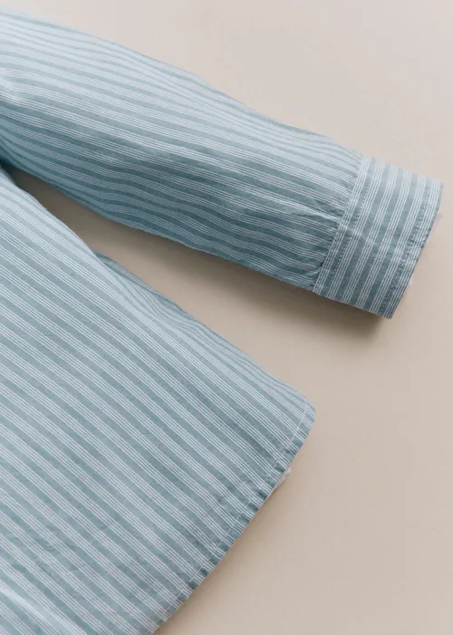 Chemise Marc - Rayures Bleu Ecru — image 4