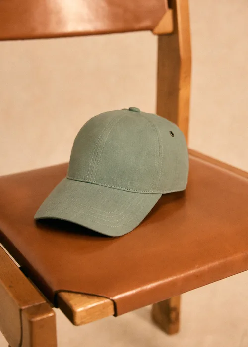 Casquette Chase Lin - Vert Argile