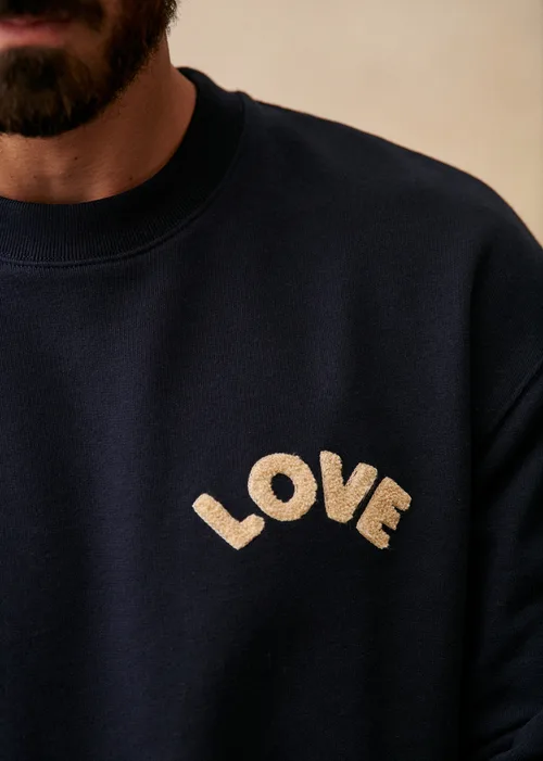 Sweatshirt Love - Marine — image 4
