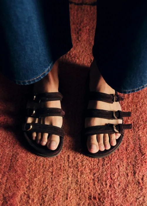 Sandales LOW YSÉE - Chocolat — image 6