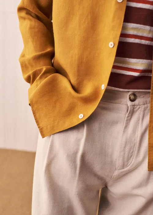 Chemise Charlie Lin - Ocre — image 3