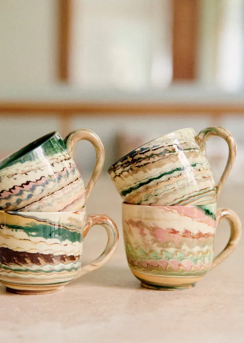 Coffret de 4 tasses - Florence Girod - Terre Mêlée — image 3