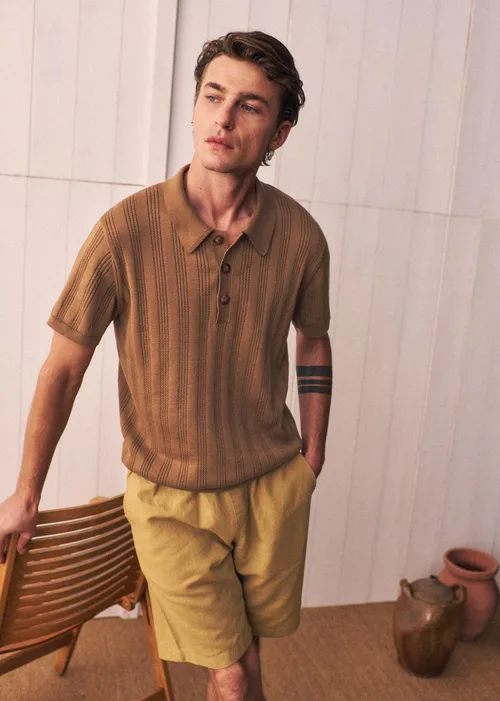 Polo Maille Rio - Camel — image 2
