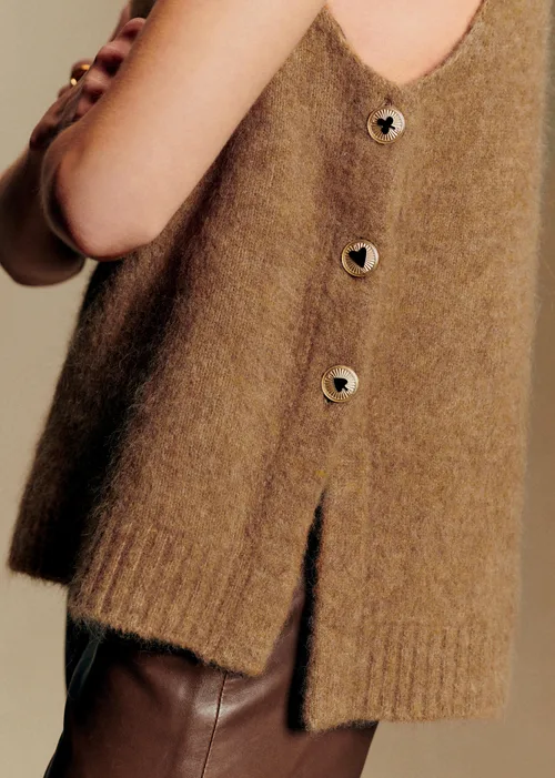 Pull Alessio - Sézane X Antoinette Poisson - Camel — image 4