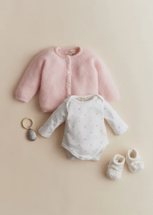 Body Icare - Imprimé Coeur Croisillon Pastel — image 2