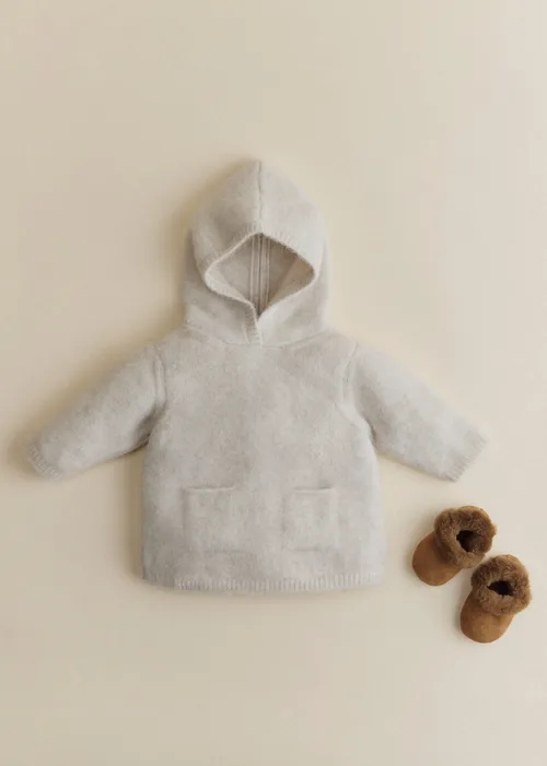 Manteau Maille Ourson - Naturel
