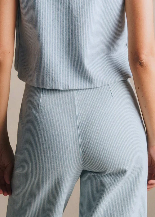 Pantalon Gilles - Rayures Denim — image 3