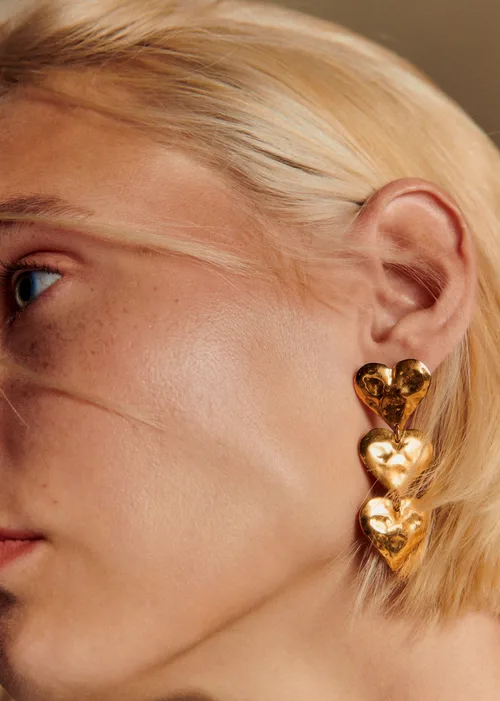 Boucles d'oreilles Erica - Doré — image 5