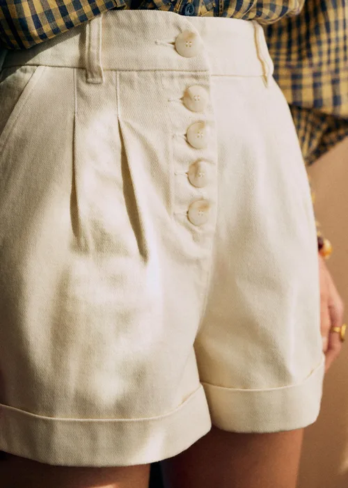 Short Wallace - Ecru