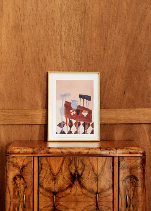 Tirage d'art - Aliya Abs - Table for two