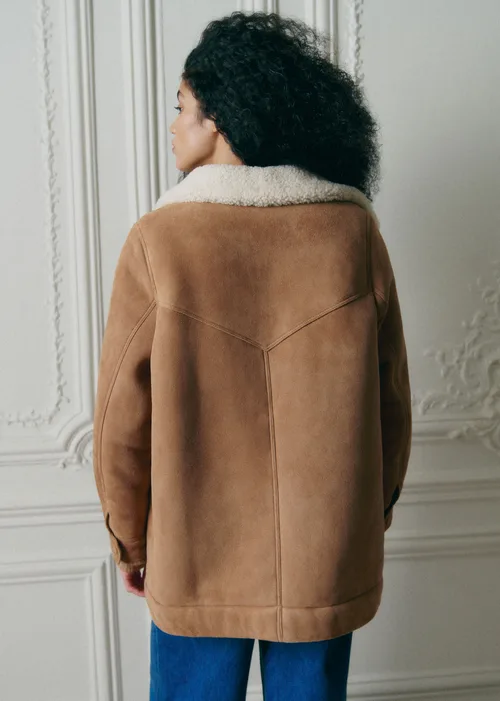 Manteau Nico - Caramel Ecru — image 4