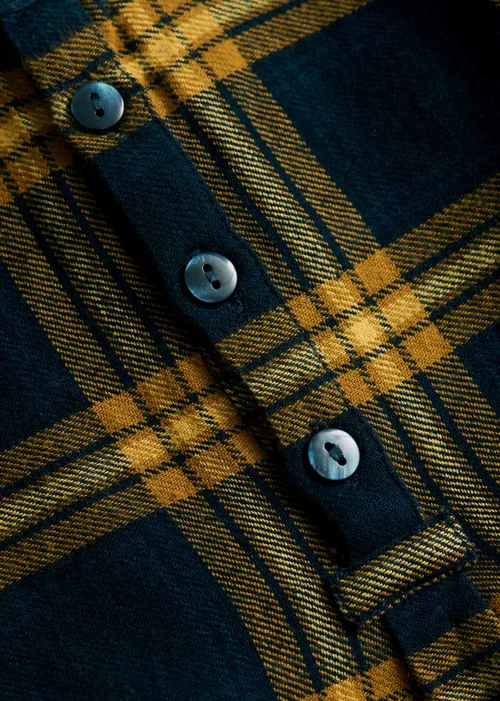 Chemise Sacha - Carreaux Bleu Nuit — image 5