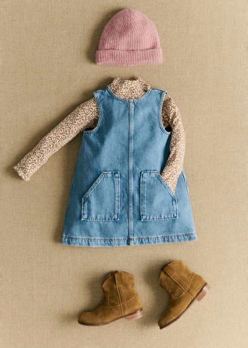 Robe Alexia - Denim bleu clair