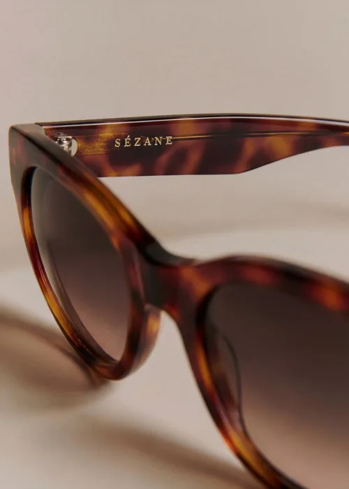 Lunettes de soleil Chiara - Ecaille Blonde — image 3