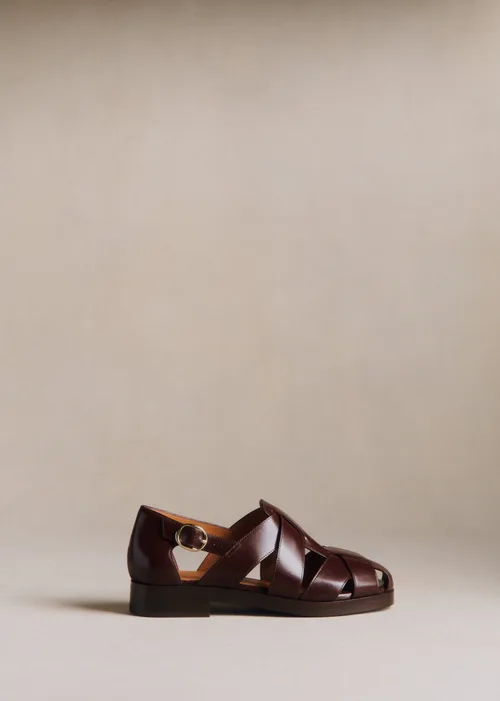 Sandales low Nellie - Chocolat Glacé — image 3