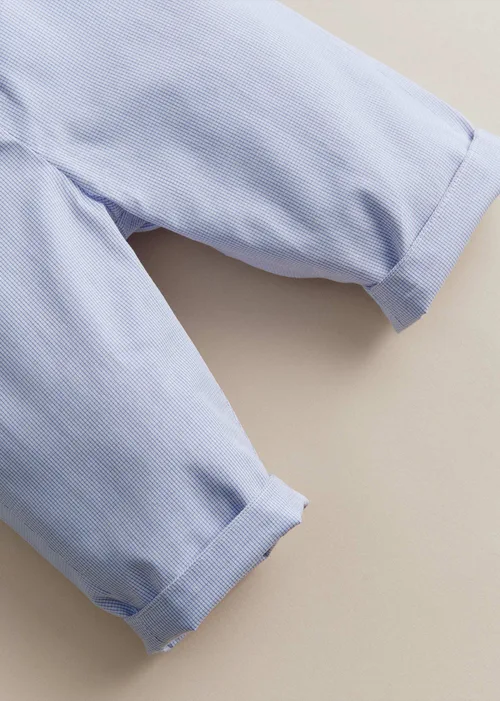 Pantalon Edgar - Mini Carreau Bleu — image 4