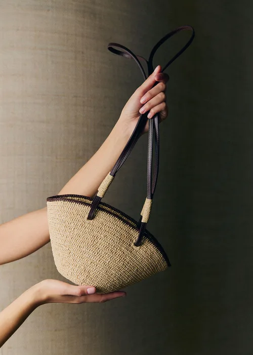 Panier Mini Maia - Raphia Naturel