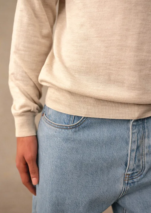 Pull Mike - Beige Chiné — image 5