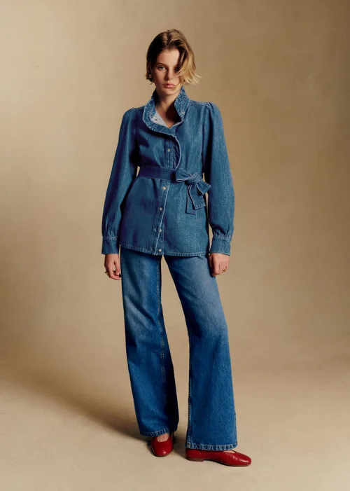 Chemise Corine - Bleu Denim — image 3