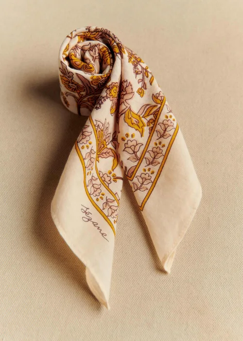 Foulard Gaston - Fleurs avril — image 4