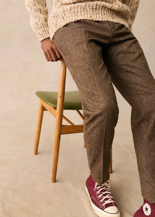 Pantalon Carl - Tweed Marron — image 6