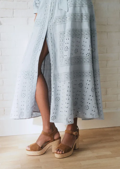 Sandales High Dorothée - Taupe Kaki — image 4