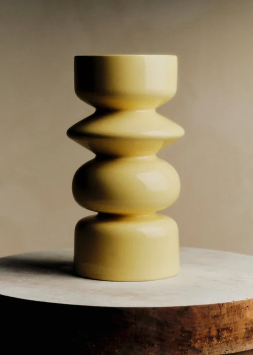 Vase Romie Objetti - Grand Modèle - Jaune — image 2