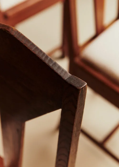 Lot de 6 chaises vintage - Bois — image 8
