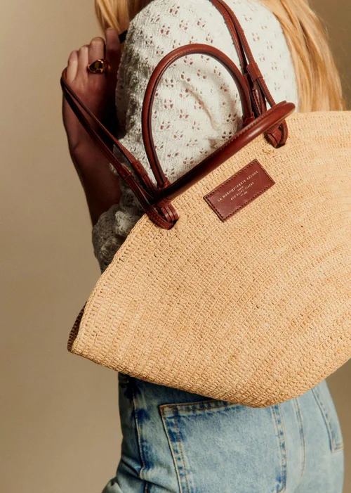 Panier Justine - Raphia Naturel — image 5