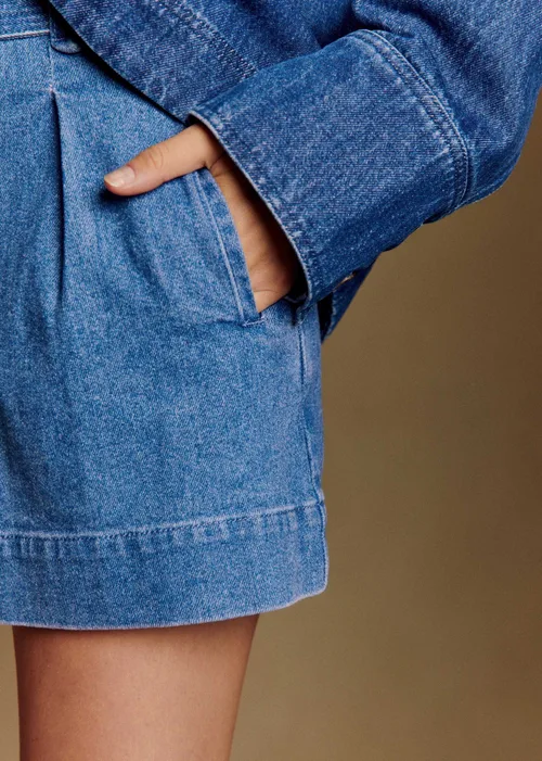 Short New Rome - Bleu Moyen — image 3