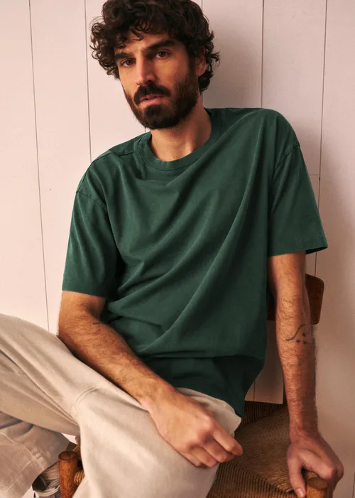 T-Shirt Mardel - Vert Sapin Délavé — image 4