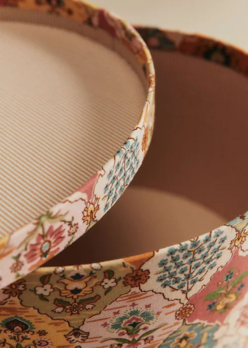 Boîte rangement ovale - Imprimé Scénettes Multico — image 2