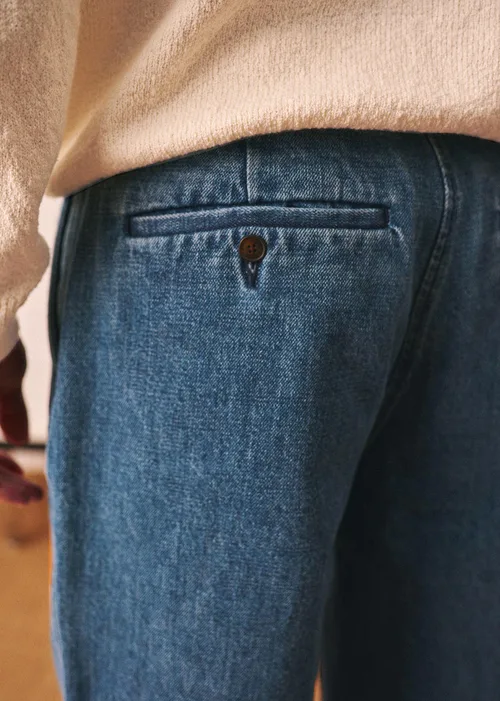 Pantalon Stewart - Denim bleu — image 3