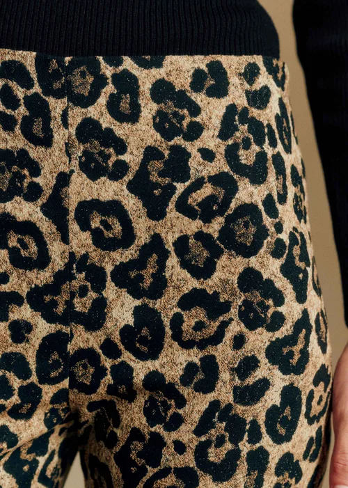 Pantalon Ciara - Jacquard Leopard — image 3