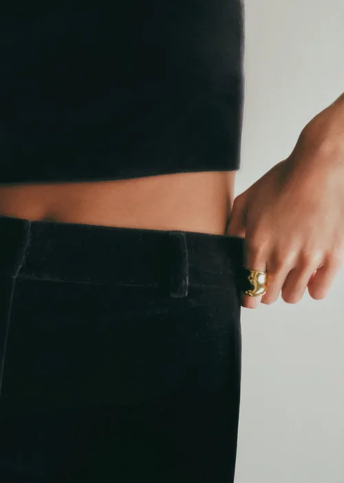 Pantalon Matheo - Velours Noir — image 3