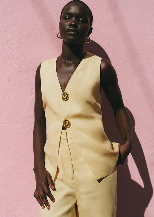 Veste Lika - Paille — image 3