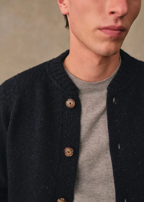 Gilet Trudel - Marine Moucheté — image 5