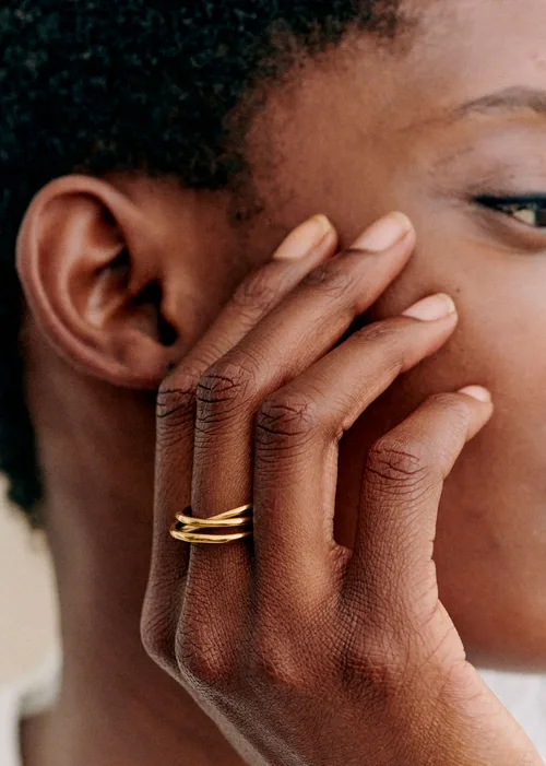 Bague Chiara - Doré — image 3