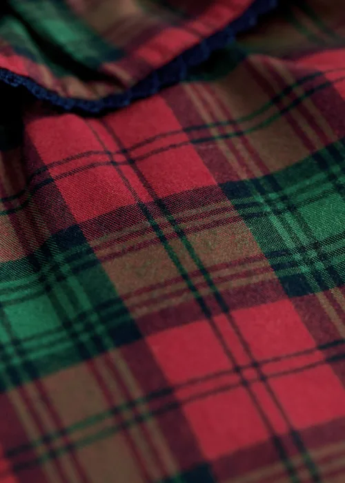 Blouse Héloïse - Carreaux rouge et vert — image 3