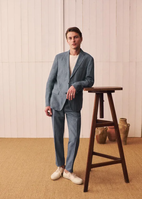 Pantalon Deon - Bleu Délavé — image 7